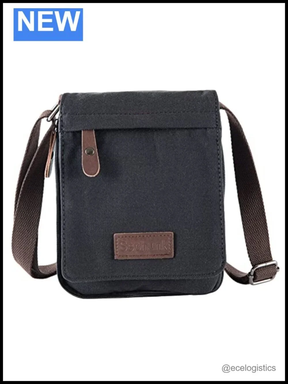 Vintage Canvas Messenger Crossbody Bag Shoulder Bag Travel Bag